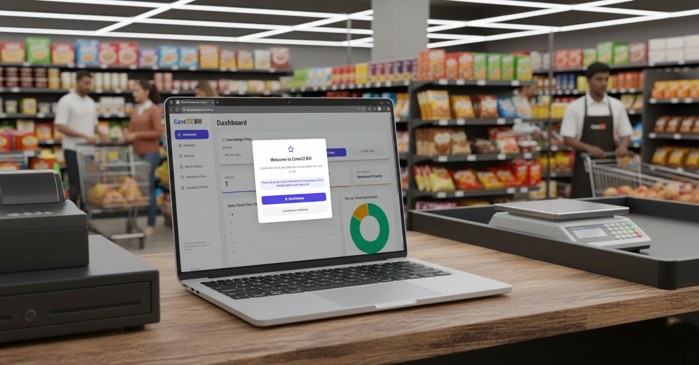 CaneZZ Bill Dashboard Mockup